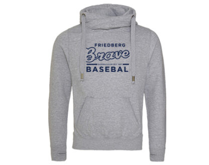 CROSS NECK HOODIE EST