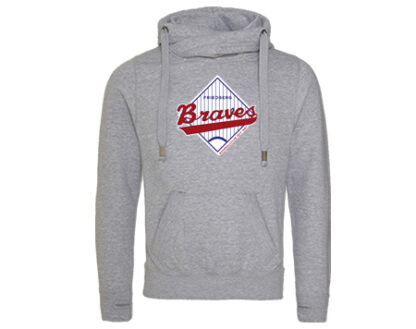 CROSS NECK HOODIE STAHLS