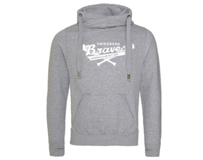 CROSS NECK HOODIE BAT – Bild 2